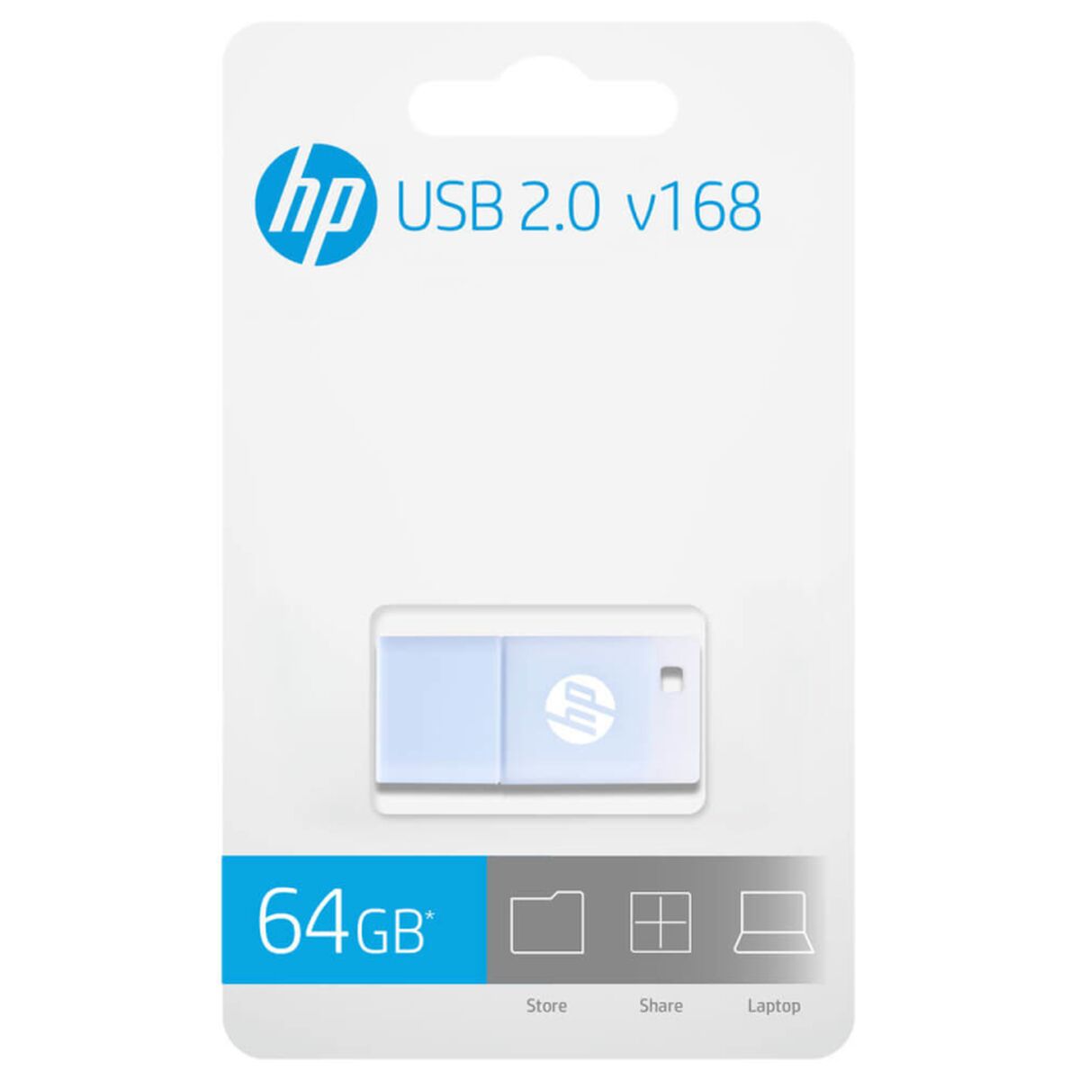USB flash disk HP X168 Modrý 64 GB